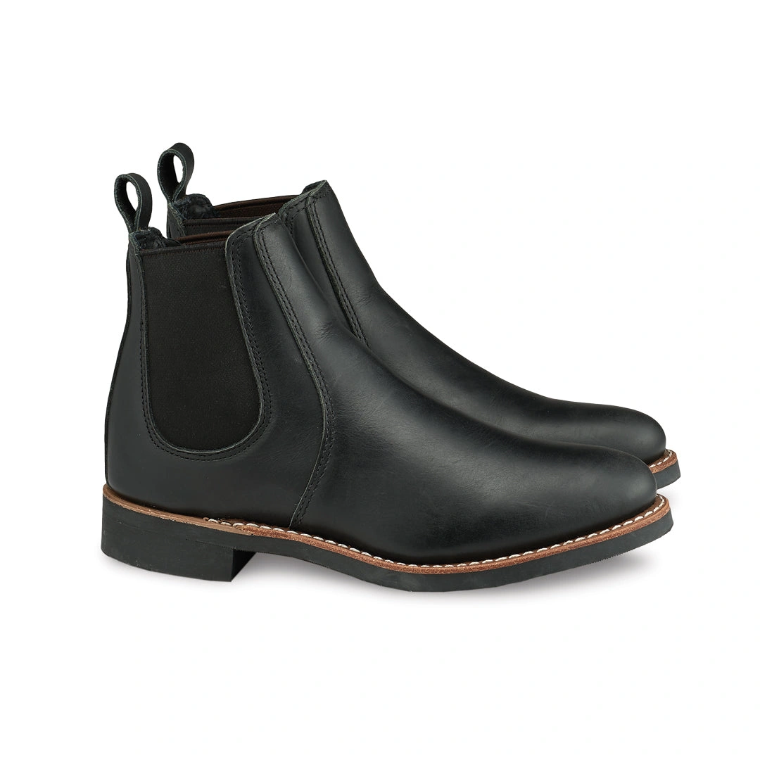 Chelsea Boots 3455: Black Boundary – Sleek Style, Effortless Edge.