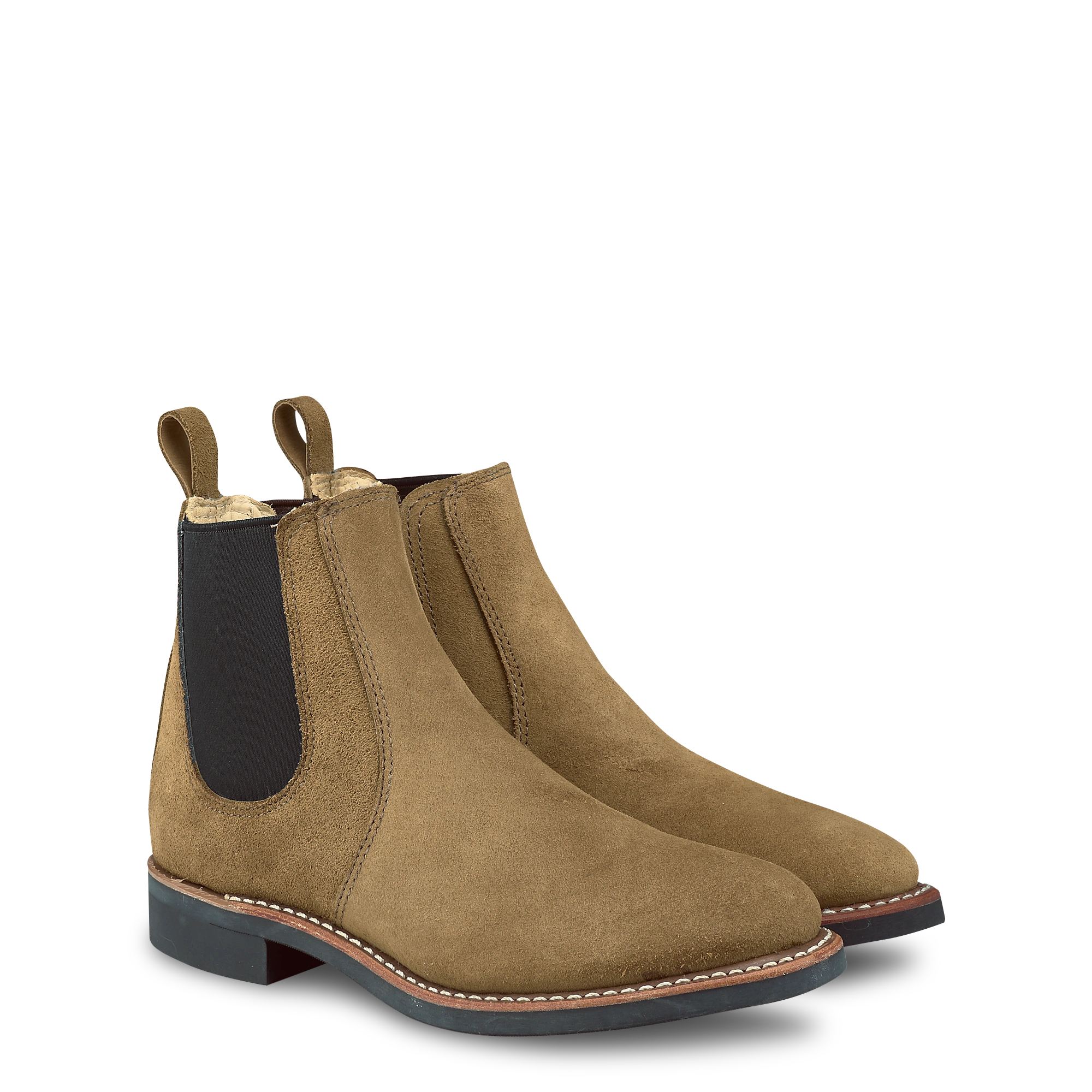 Chelsea Boots: Olive Mohave - 6" Women's Style 3457 - Step Into Fall!